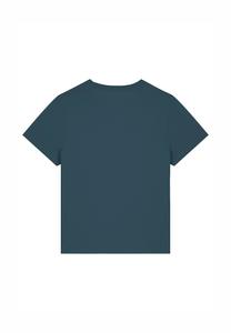 Футболка с принтом BITTE HALTEN SIE IHRE BAPPM watapparel, бирюзовый