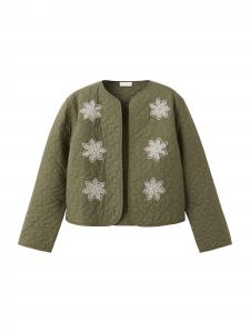 MANGO TEEN Куртка межсезонная 'NADIA' в цвете Olive