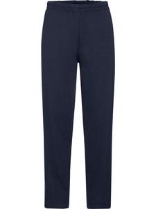 Спортивные брюки унисекс, длинные, темно-синего цвета. Fruit of the Loom