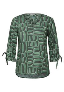 Блуза CECIL Blouse, зеленый