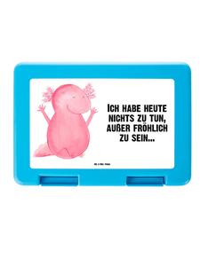 Mr. & Mrs. Panda Бенто-бокс «Ура, аксолотль!» с надписью белым цветом