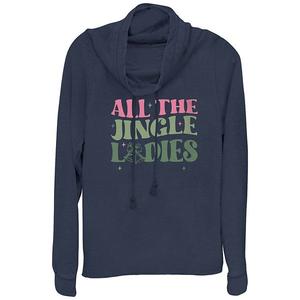 Женская толстовка с капюшоном All the Jingle Ladies Unbranded