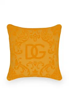 Подушка с логотипом Dolce & Gabbana, оранжевый