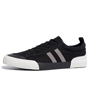 Низкие кеды из холста мужские черные Baoda, черно-белые