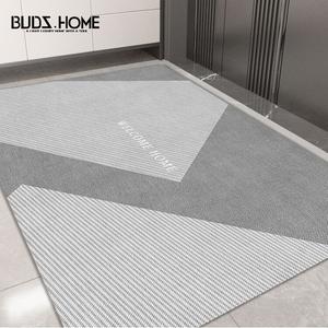 Budis Ковер 160х200 см для прихожей, уличный, нескользящий, легко чистится, устойчив к износу, Secret Realm Gray 03