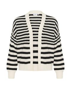 SAINT TROPEZ Кардиган 'Ibenmei' вязаный черный