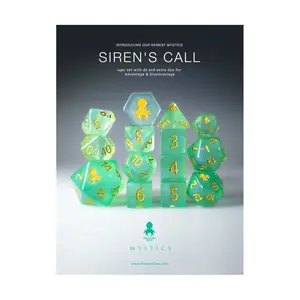 Набор Poly — Зов сирены с золотом (12), Poly Sets - Mystics