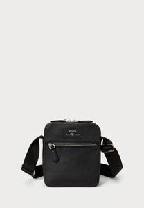Сумка кросс-боди Polo Ralph Lauren PEBBLED LEATHER CROSSBODY BAG, Black