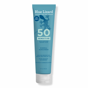 Удобный минеральный солнцезащитный лосьон SPF 50+ BLUE LIZARD AUSTRALIAN SUNSCREEN, 5.0 oz