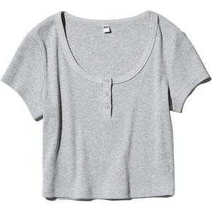 Футболка женская серая UNIQLO