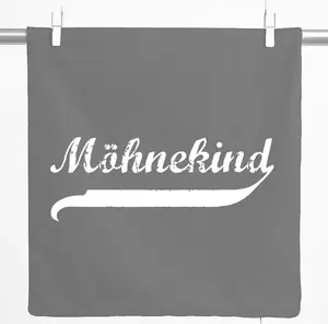 Декоративная наволочка Möhnekind от Hellweg Printing Company, винтажный подарок, 40x40 см, стальной серый хлопок, декоративная наволочка Möhnekind Hellweg Druckerei