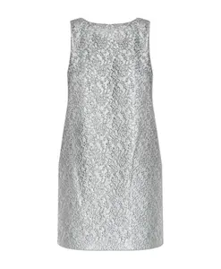 Короткое платье без рукавов Kate Spade, серый