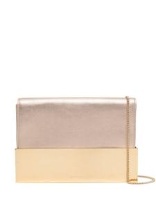 Aquazzura клатч Muse, золотистый