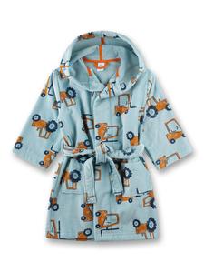Sanetta Халат в светло-голубом, темно-синем