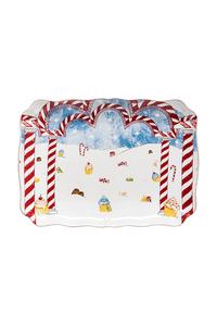 Сервировочная тарелка 36 см Costa Nova, мультиколор