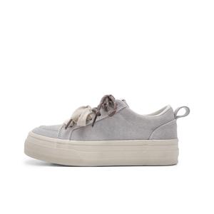 PIPI PURPLE Женские скейтерские кеды лоу топ серые, цвет Gray