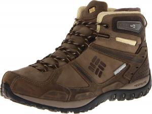 Женские походные ботинки Columbia Yama Mid из кожи Outdry, Truffle/Cane