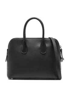 Маленькая сумка-тоут MyLogo Valextra, черный