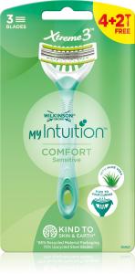 Одноразовые бритвы Xtreme 3 Comfort Sensitive Wilkinson Sword, 6 шт