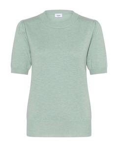 SAINT TROPEZ Свитер 'MilaSZ' в крапчатом синем цвете