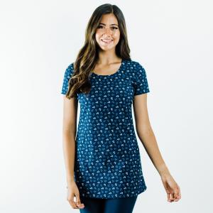 Женская удлиненная туника для плавания Anna Calypsa, цвет navy anchors