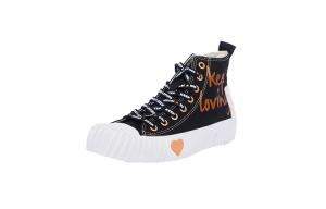 Холщовые кеды женские высокие белый Istep