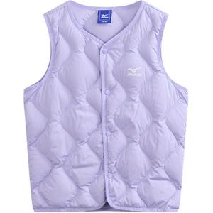 Детский жилет-пуховик Mizuno, фиолетовый