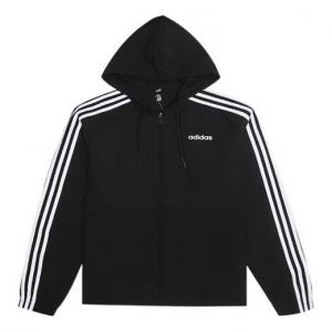 Куртка adidas Essentials Hooded Jacket Men Black, черный