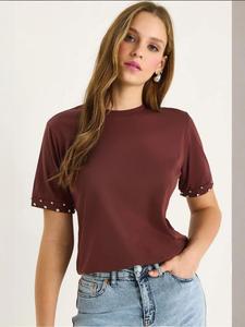 Bianco Lucci Футболка в цвете Chocolate