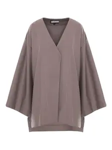 Жакет Kimi с V-образным вырезом Hamza, коричневый