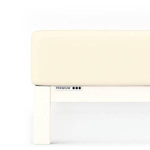 Простыня премиум класса Schlafgut, желтый