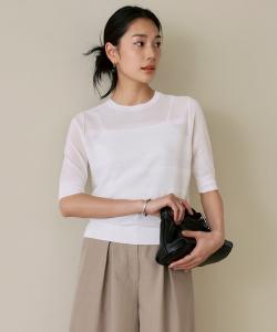 Вязаное полотно с кружевным узором, пригодное для стирки.