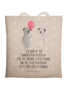 Шоппер Mr. & Mrs. Panda, серый пастельный