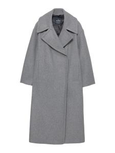 Пальто межсезонное Pull&Bear, Mottled Grey