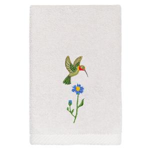 Linum Home Textiles Турецкий хлопок Hada Набор украшенных полотенец для кончиков пальцев из 2 предметов, бежевый