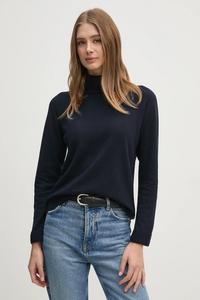 Свитер из смесовой шерсти United Colors Of Benetton, темно-синий