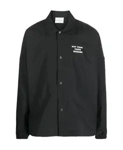 Жилет с лозунгом Drole De Monsieur, черный