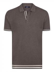 Футболка поло JIMMY SANDERS, коричневый
