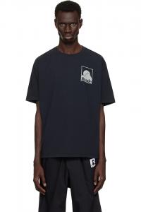 Футболка с лунным значком Rhude, черный