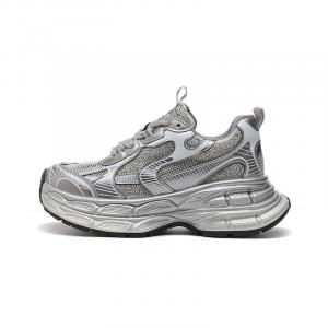 Женские дышащие низкие кроссовки с массивным верхом, увеличивающие рост ST&SAT, Ecru