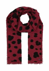 Шарф ANIMAL LEO FIL COUPE FRAAS, красный