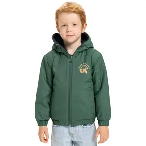 Детская двусторонняя куртка All Seas Quiksilver, зеленый