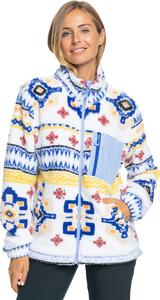 Roxy Толстовка Alabama zip fleece bright white XS