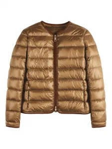 Стеганая куртка Fay, коричневый