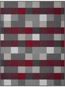 Одеяло Erwin Müller Wohn Lecca, цвет rot-grau