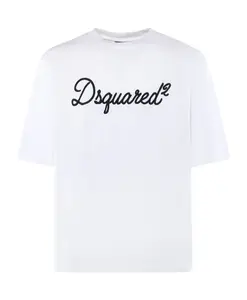 Футболка с логотипом Dsquared2, белый