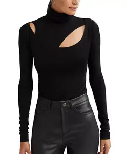 Топ георгины Marcella, черный