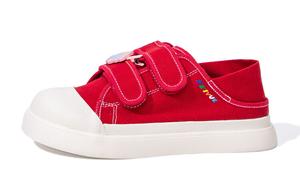 Кеды, скейтборд обувь женская низкая Feiyue, красный