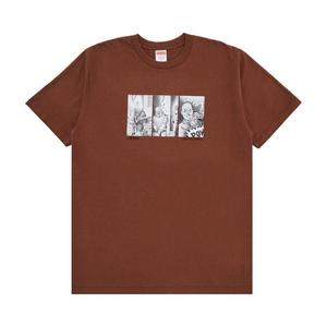 Футболка Supreme Mister Cartoon Pow Tee, коричневый