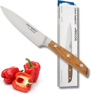 Нож шеф-повара Arcos Jose Andres, 15 см, светло-коричневый